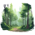 Logo illustration Nature et parcs - Liste des lieux verts pour se ressourcer