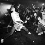 Ramones, groupe américain de punk rock, originaire de New York formé en 1974