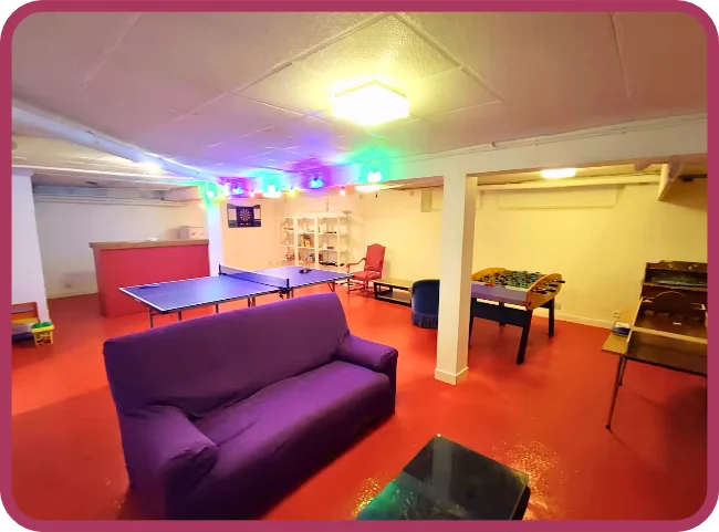 La salle de jeux - Sofa